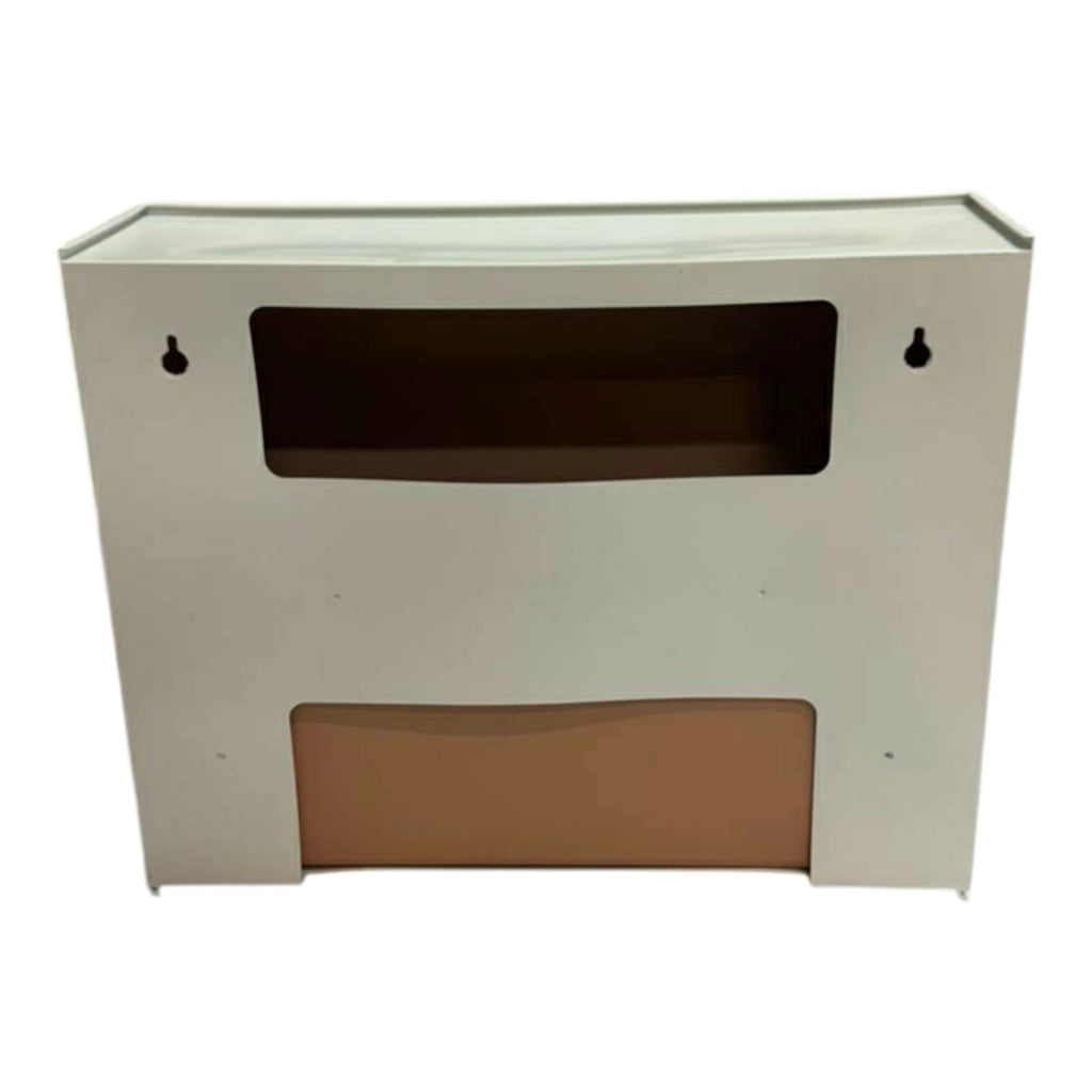 SCARPIERA IN RESINA ROSA ANTICO CM 51X17X40 2 PAIA MODULABILE