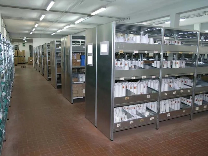 SCAFFALATURA metallica da magazzino Zincata cm. 80x70x150h
