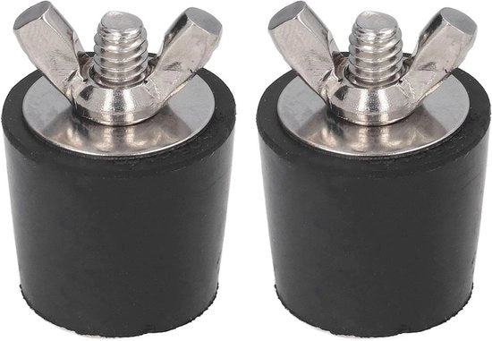 Stoppi per tubi in gomma per protezione dal gelo, 2 pezzi, 25 mm di diametro, per chiusura di vasche da bagno
