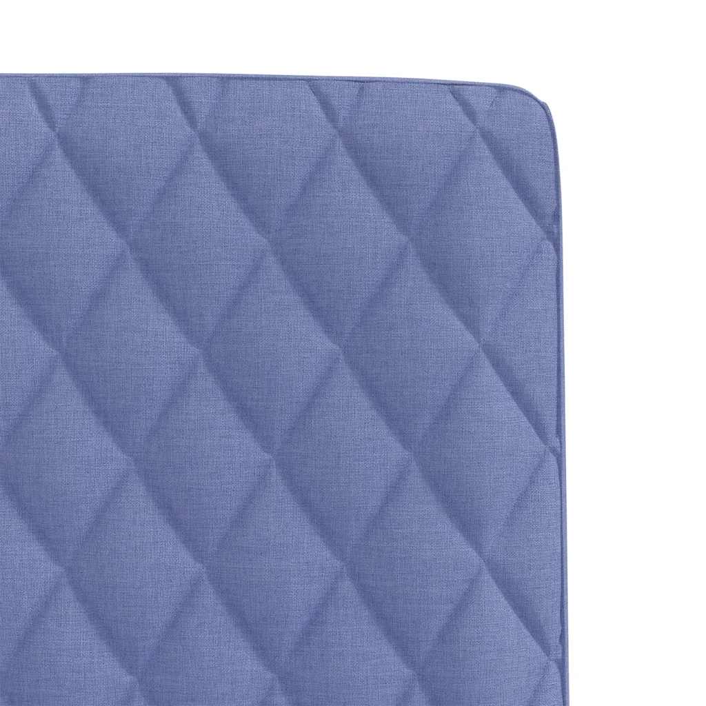 Sedie da Pranzo 4 pz Blu Jeans in Tessuto 3315231