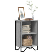 Libreria Grigio Sonoma 50x31x74,5 cm in Legno Multistrato 848602