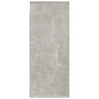 Mobile a Parete Grigio Cemento 80x33x80 cm in Legno Multistrato cod mxl 17517