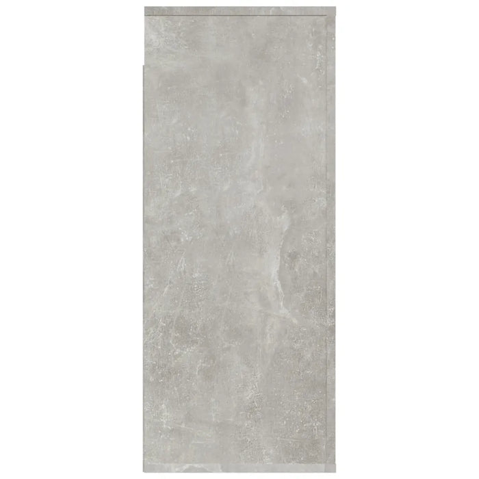 Mobile a Parete Grigio Cemento 80x33x80 cm in Legno Multistrato cod mxl 17517