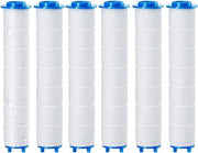 Filtro in cotone per testa doccia a pioggia - 6 pezzi - materiale PP - rimuove residui di cloro