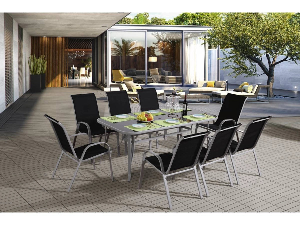 Mobili da giardino "Cordoba XL 180" - Phoenix - Nero