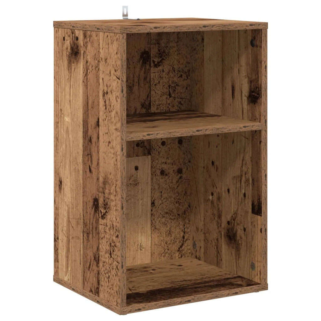 Mobile porta vinili Legno antico 38 x 33 x 61 cm 8012864