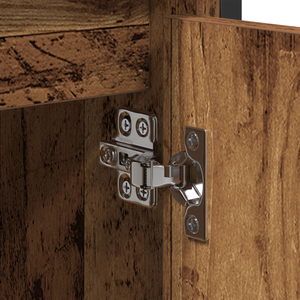 Mobile Lavabo Vecchio Legno 60x35x60 cm Legno ingegnerizzato