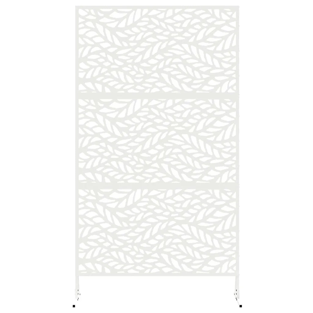 Schermo per Privacy Bianco 100 x 50 x 180 cm Acciaio