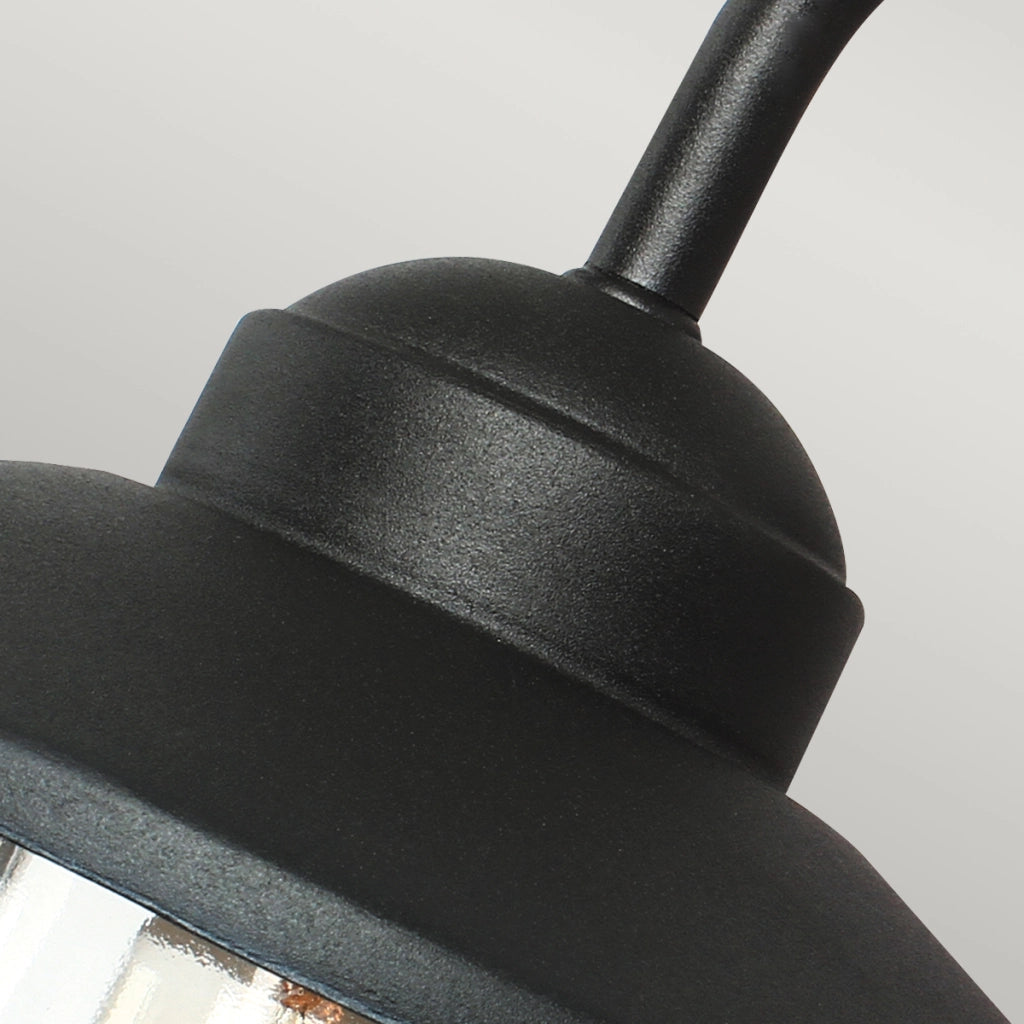 Applique da parete esterna nera E27 60W Klampenborg Elstead