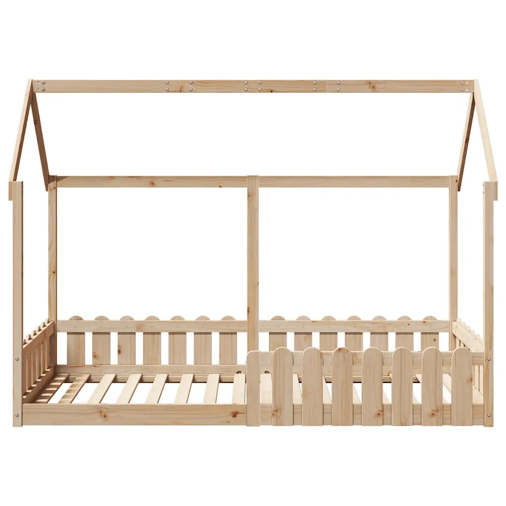 Giroletto per Bambini 90x190 cm in Legno Massello di Pino 850692