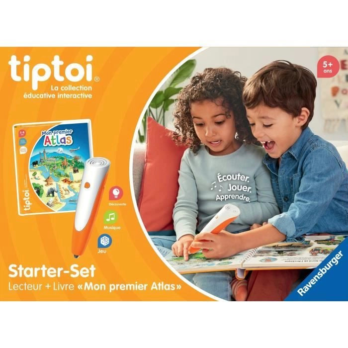 Ravensburger-tiptoi Starter Atlas-4005556001774-Dai 5 anni in su