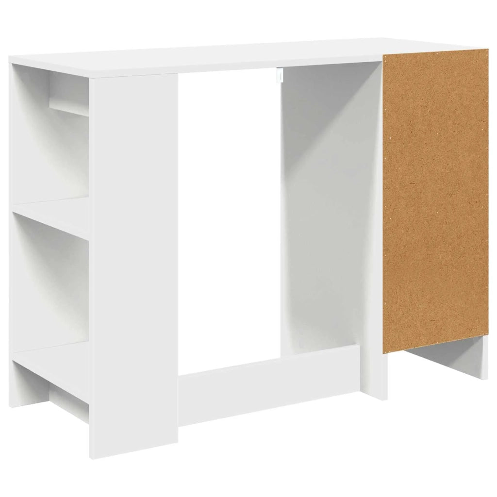 Scrivania Bianco 100 x 40 x 75 cm Legno multistrato 8000452