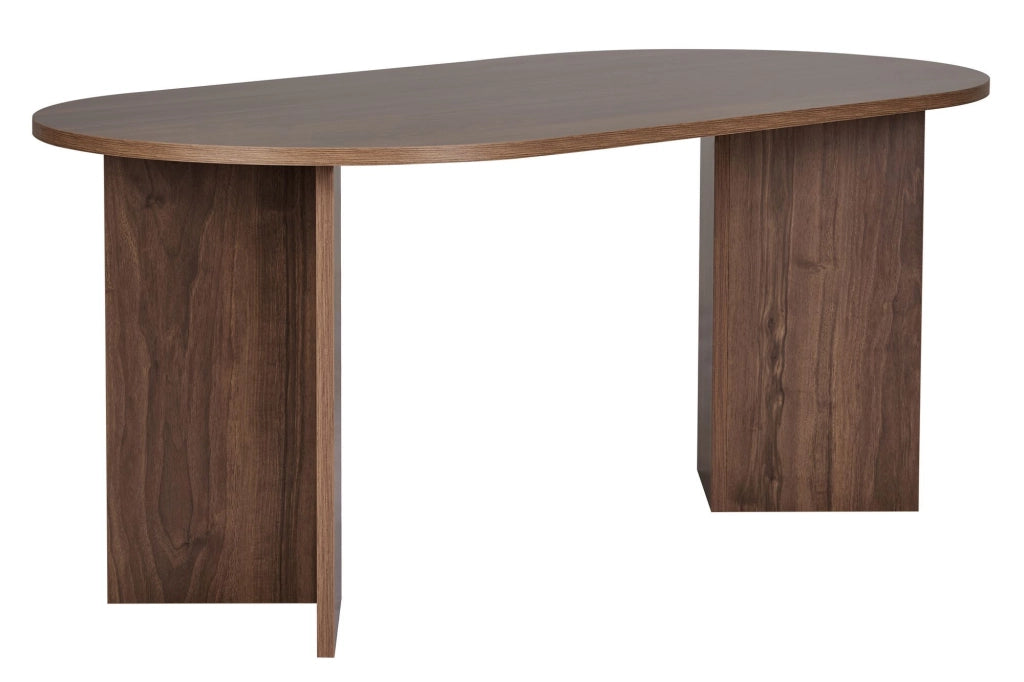 Tavolo da pranzo in legno "Sablin" 180 x 90 x 75 cm - Noce