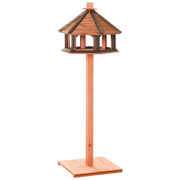 Casetta per uccelli con supporto ¨C zephmum ¨C ?52x130 cm in legno naturale