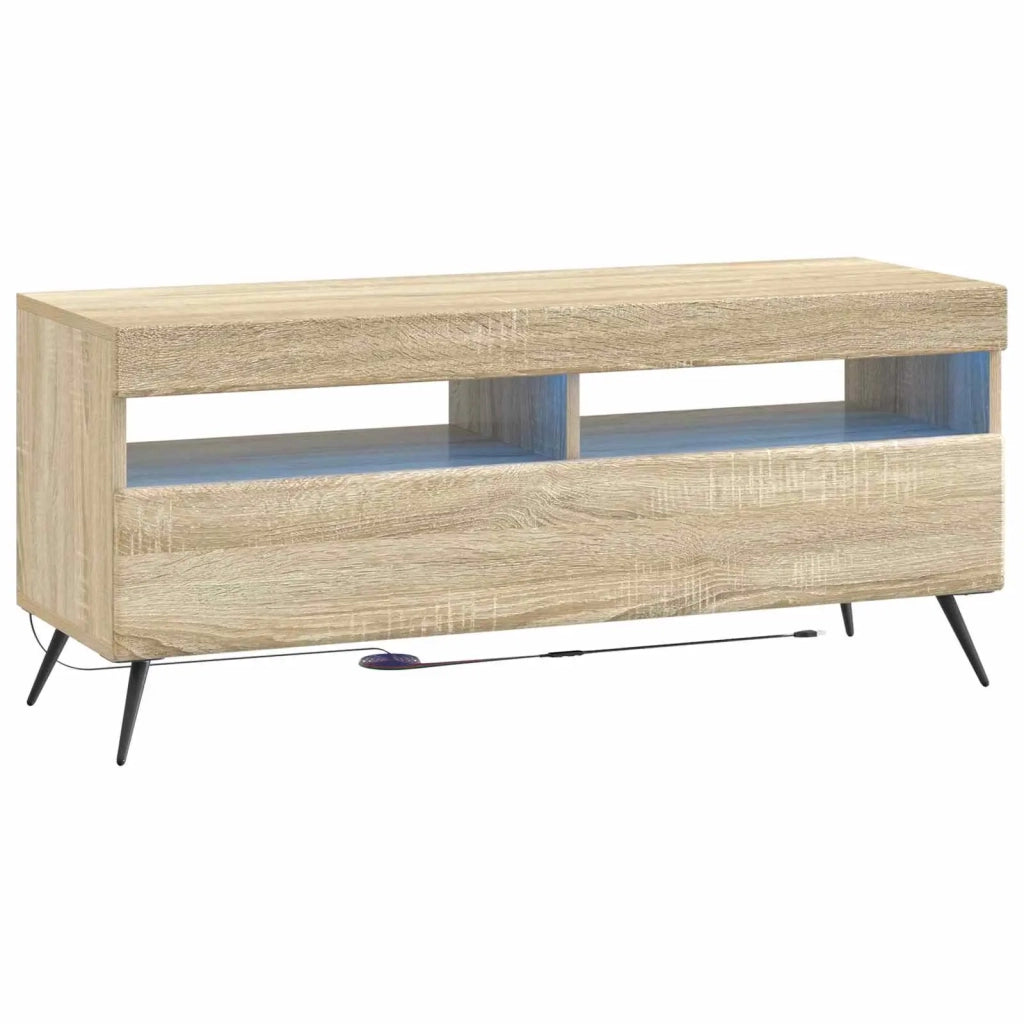 Mobile TV LED a 5 pezzi Rovere Sonoma Legno ingegnerizzato 3416920