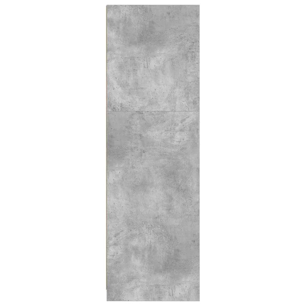Guardaroba con cassetto Grigio Cemento 79,5 x 49 x 156 cm 3406248