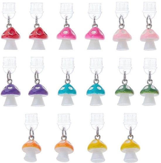 Set di 16 Stuks USB C Stufplugg con Padellini Decorativi