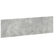 Testiera da Muro ARNHEM Grigio Cemento Legno ingegnerizzato 896718
