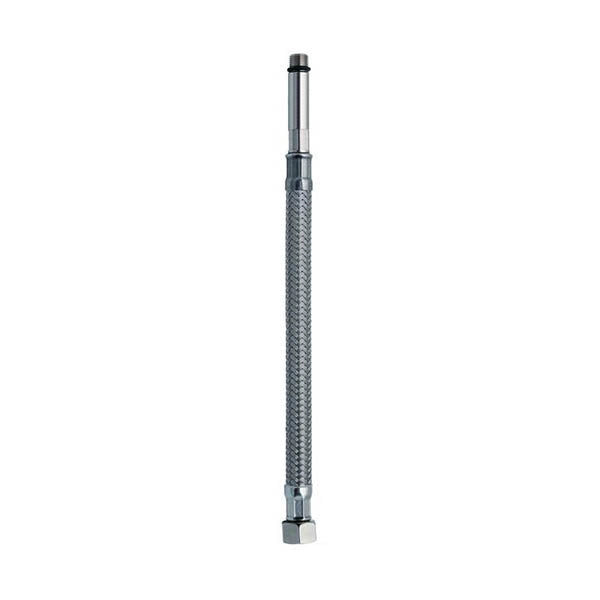 TUBO flessibile gomma DN8  M10X1 LUNGO-1/2"F L 30 CM bagno lavandino