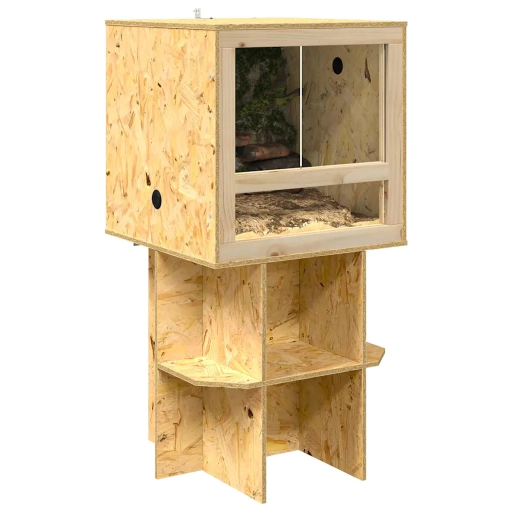 Base per Terrario Marrone 50 x 50 x 50 cm OSB CFW7746734