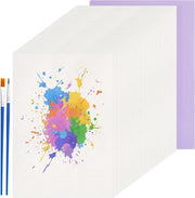 Aquarelpapier 50 fogli 200 g/m² A4 carta di cotone per pittori - ideale per principianti - pittura e disegno con aquarello - dimensioni 297 x 21 cm