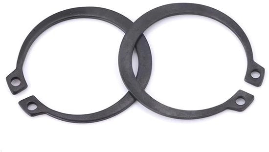 Circlip 32mm - Borghetti Esterni - Assortimento di Borghetti - Componente di Fissaggio - 40 Pezzi - Acciaio di Manganese - Borghetti