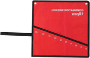 Zaino multi-pockets per l'organizzazione degli strumenti, organizzatore rotolabile per fai da te e idraulici, compatto e pratico.