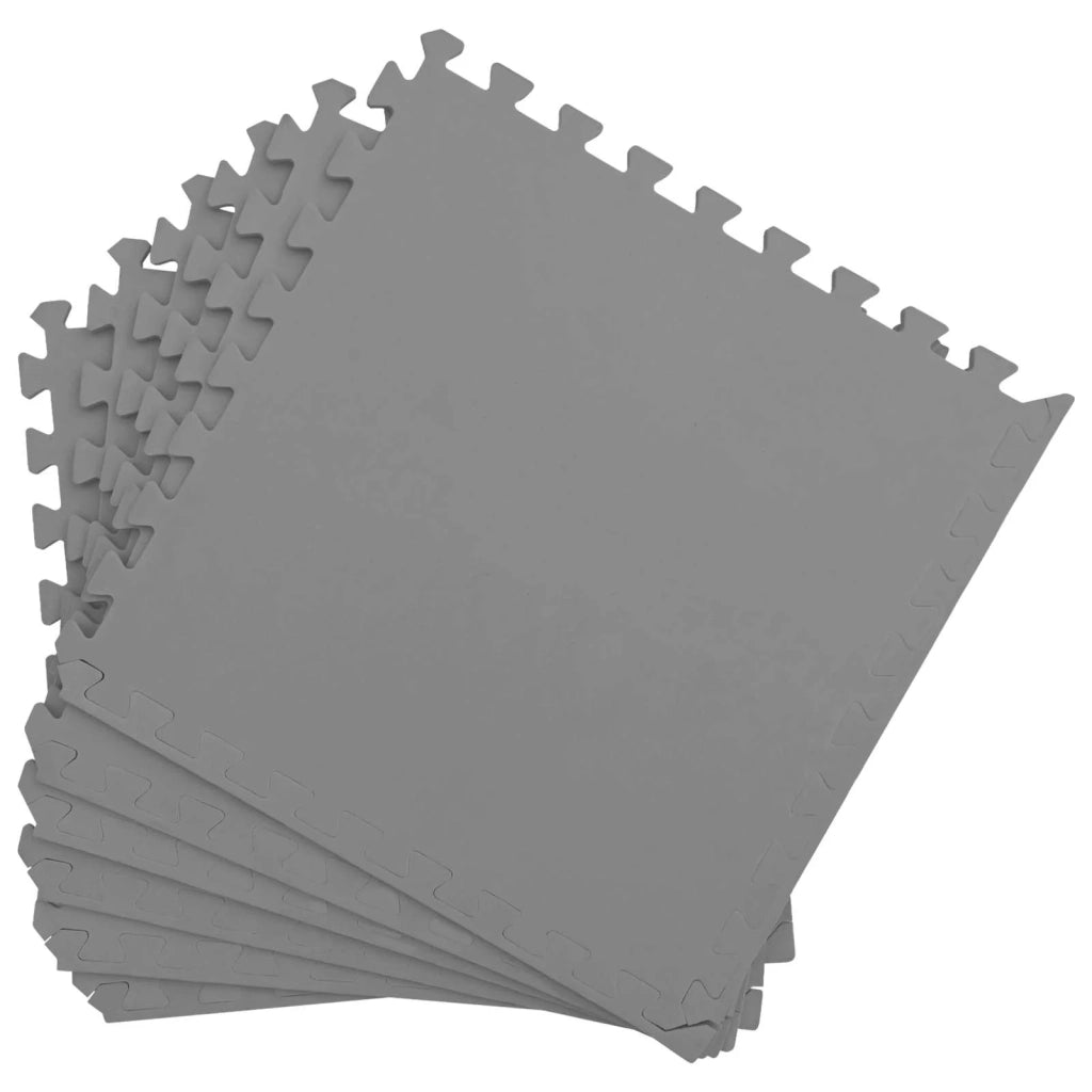 Tappeti 40 pcs Grigio 14,4 m² Schiuma EVA 42040739