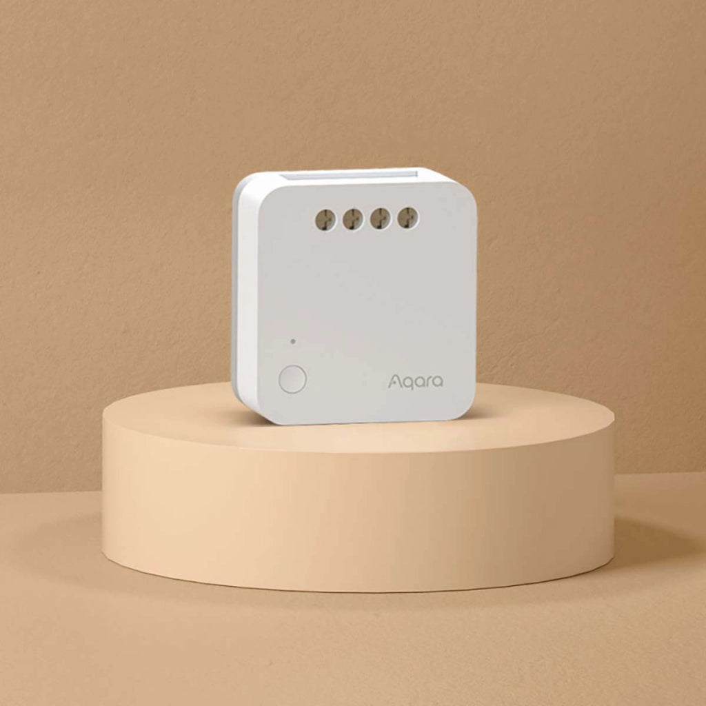 Modulo interruttore singolo T1 compatibile Zigbee 3.0 senza neutro Bianco Aqara