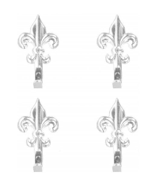 15pz Ganci Appendi Argento 3cm Appendino Per Quadri Giglio Fiorentino Con Chiodi         