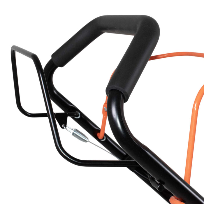 Jukut 170 - Tosaerba a Trazione Motore 4 Tempi a Scoppio Benzina 170cc 3.5HP Taglio 30-80 mm con Funzione Pacciamatura Nero