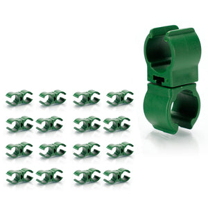 16 Pezzi Raccordi Connettori Per Bastone Supporto Piante Snodabile 360° 16mm