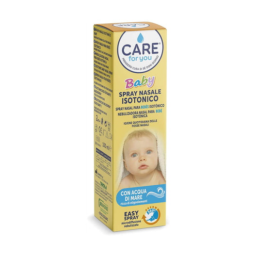 CARE for You Spray Nasale Baby, per la Pulizia Quotidiana del Naso, Indicato per Bambini e Neonati, 100ml