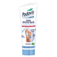 Crema Effetto Talco, Crema Piedi Antiodore, Assorbe il Sudore, Previene la Formazione dei Cattivi Odori, Proprietà Idratanti, Sensazione di Freschezza, 100ml, Podovis