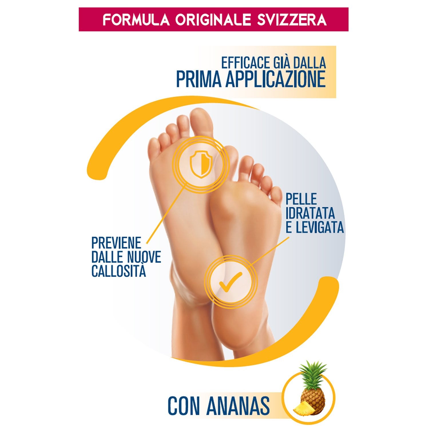 Crema Riduci e Previeni Callosità, Crema Calli, Doppia Azione Contro le Callosità, per gli Ispessimenti della Pelle, Risultati in 3 Giorni, 60ml, Podovis