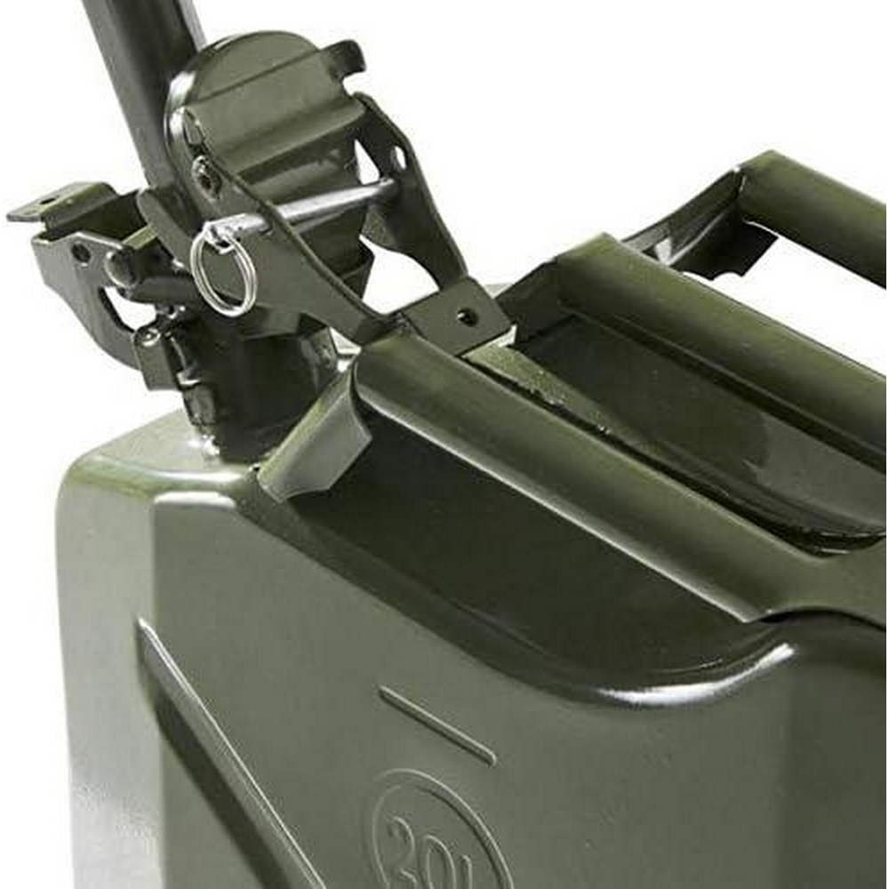 Tanica per Benzina Carburante in Acciaio 20L