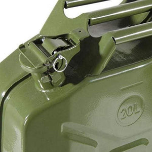 Tanica per Benzina Carburante in Acciaio 20L