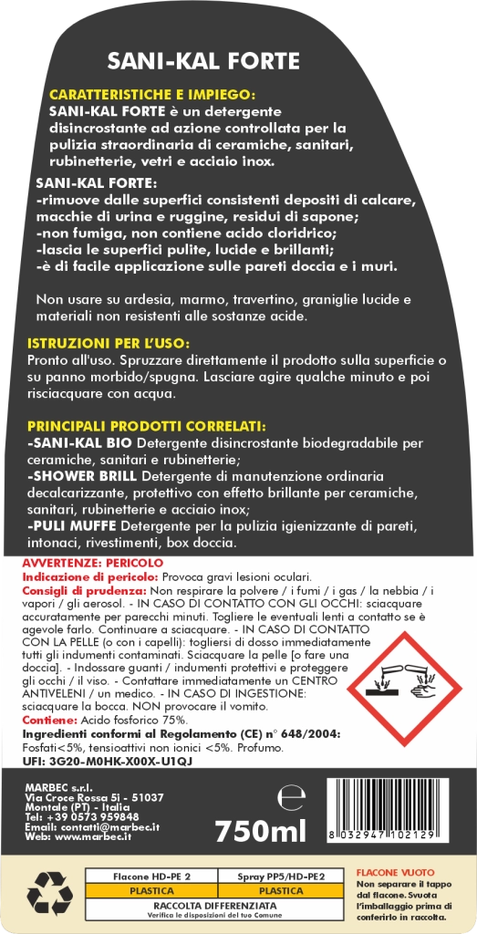 KIT MANUTENZIONE BAGNO - Kit Pulizia Bagno Completo, Anticalcare e Igienizzante, Accessori Inclusi