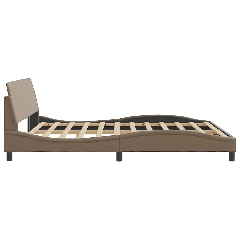 Giroletto Dover Cappuccino 180x200 cm in Similpelle 373242
