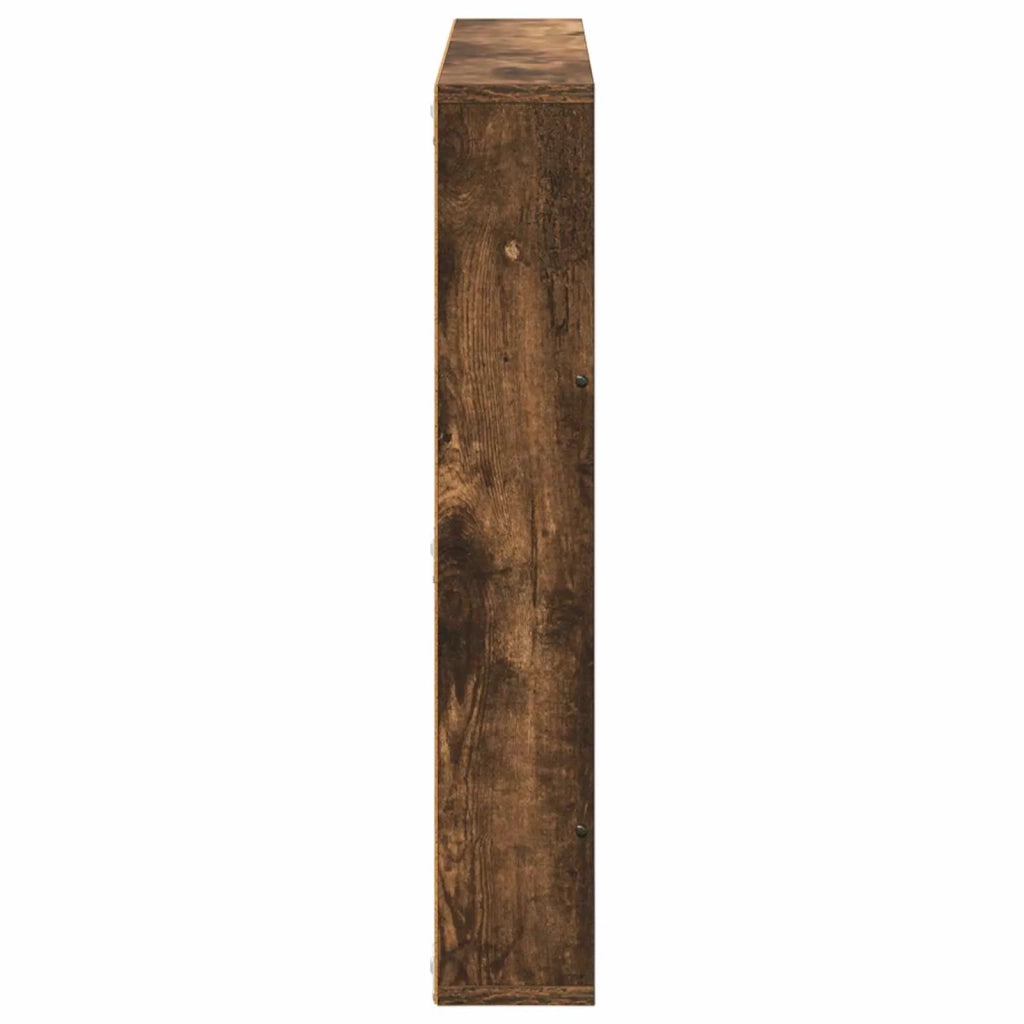 Scaffale per riviste Rovere fumé 80 x 12 x 70 cm 890844