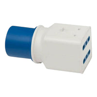 BRENNENSTUHL- ADATTATORE PER SPINA INDUSTRIALE 3 POLI CON 2 PRESE