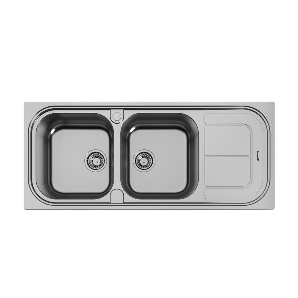 Lavello inox alien 3 basket 2v 116x50 sx