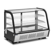 Vetrina refrigerata - 160 litri - 3 livelli - acciaio inox 14_0005385