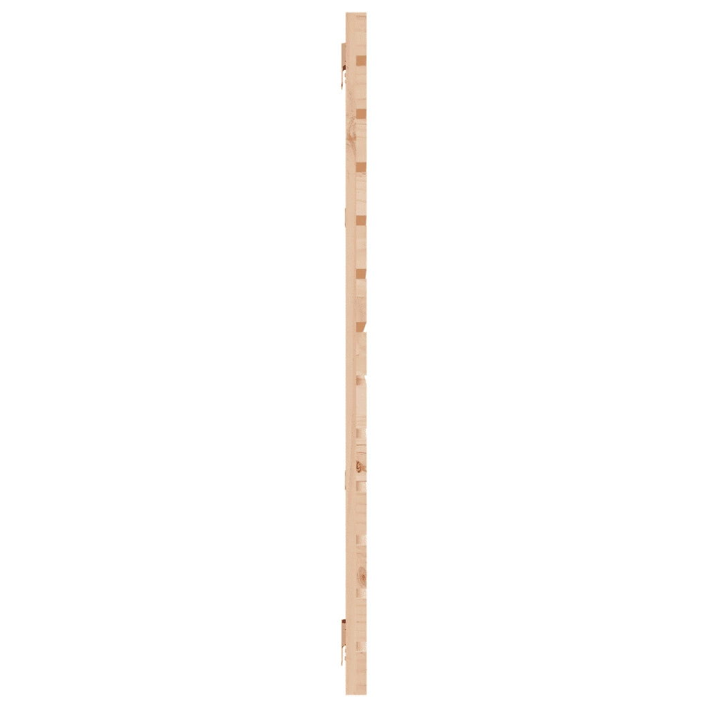 Testiera da Parete 206x3x91,5 cm in Legno Massello di Pino