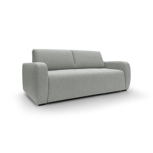 Duna Divano letto matrimoniale con materasso 20 cm in tessuto impermeabile T03 195 cm (mat. 140x197) grigio chiaro