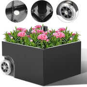 Ombrellone su ruote per terrazza – Flessibile e resistente alle intemperie