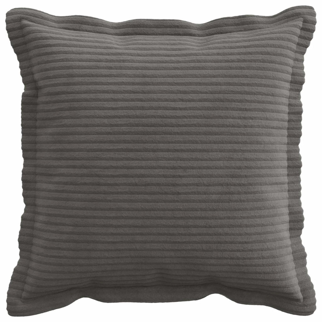 Federa 2 pz HOUTEN Grigio Scuro 50 x 50 cm corduroy 919087