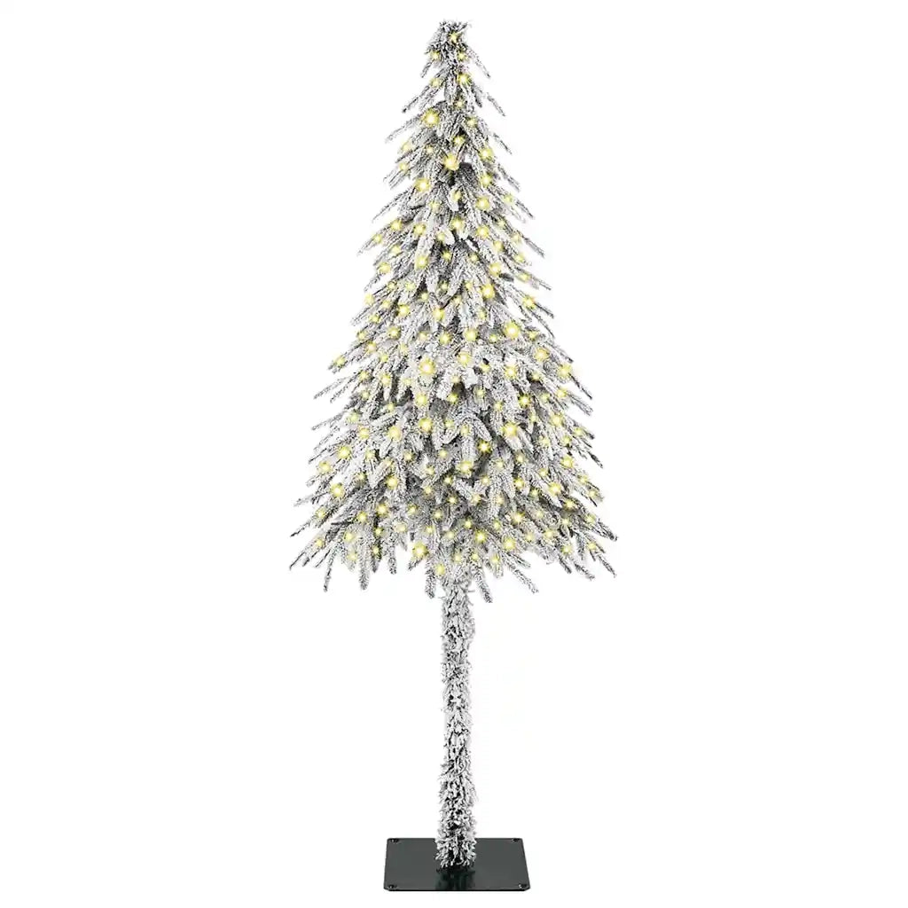 Albero di Natale con 300 LED Bianco 210 cm PE e Acciaio 3396238