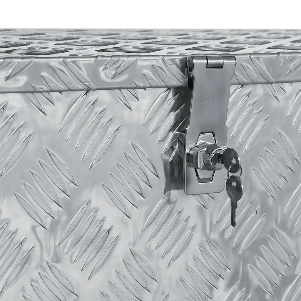 Cassetta in Alluminio 110,5x38,5x40cm Argento CFW6990038