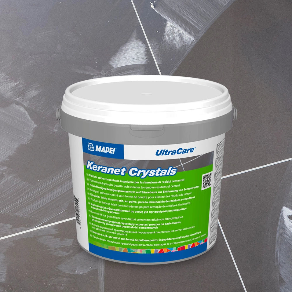 Pulitore acido concentrato polvere residui cementizi keranet crystals 1 kg